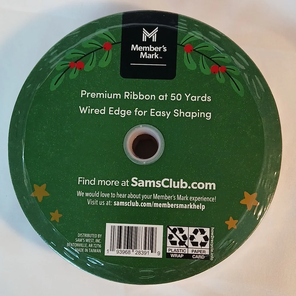 Members Mark Red Premium Ribbon - Picture 5 of 6